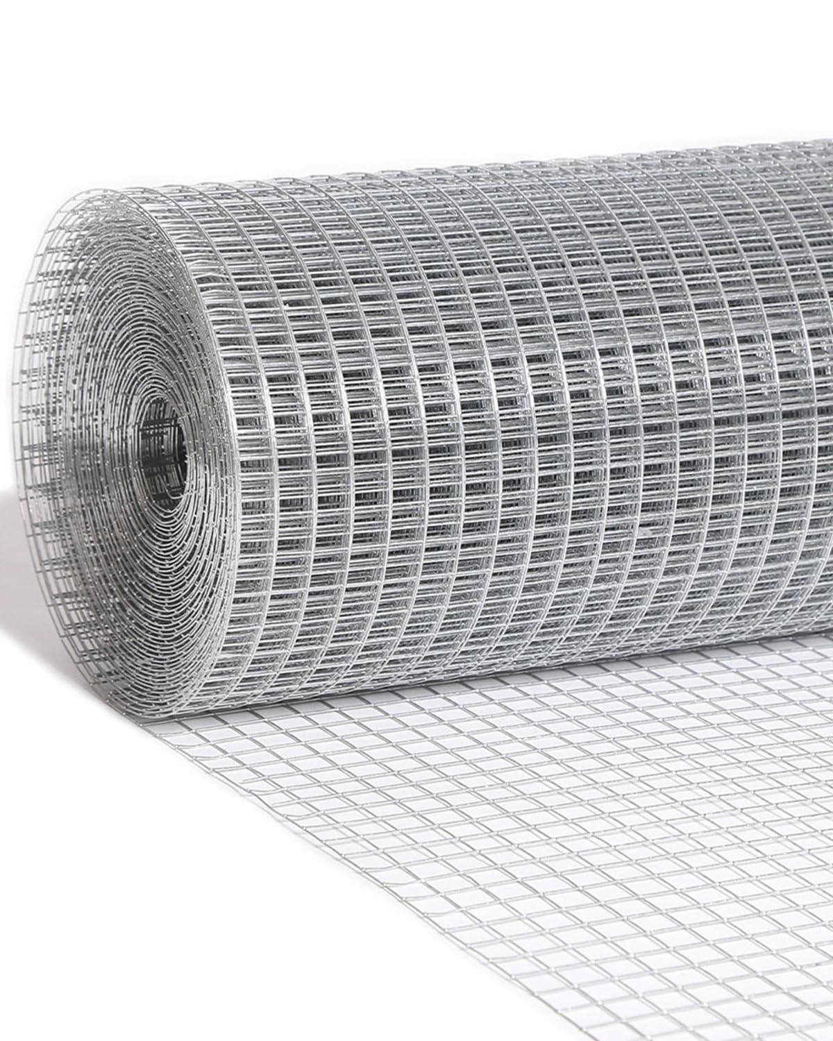 Nueve Deer 1/2 inch Hardware Cloth 48x50 19-Gauge - Hot Dipped Galvanized After Welding - Chicken Wire Fence Roll, Wire Mesh Roll, Rabbit Wire Fencing, Cage Wire, Chicken Coop/Run Cover Nueve Deer
