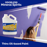 KLEAN-STRIP GKSP94214 Odorless Mineral Spirits, 1-Gallon KLEAN-STRIP