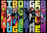 Buffalo Games - Marvel - Stronger Together - 300 Piece Jigsaw Puzzle for Adults -Challenging Puzzle Perfect for Game Nights - Finished Size is 21.25 x 15.00 Buffalo Games