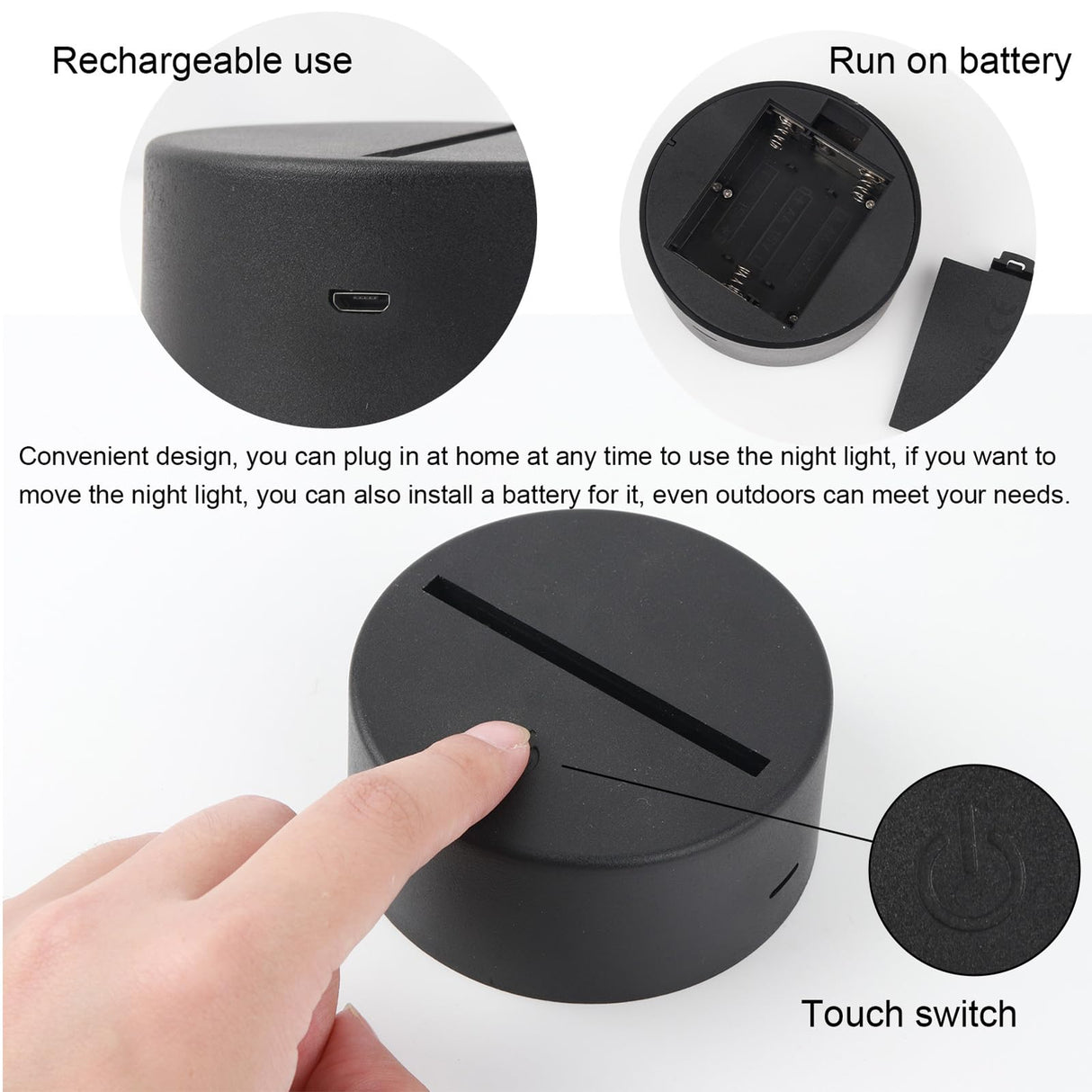 TDFERAN Diamond Painting Led Lights 5D DIY Unicorn Diamond Art Kits for Adults Lamp Diamond Art Room Lights Diamond Painting Kits Led Lights for Bedroom Gem Art Night Light for Room Decor TDFERAN