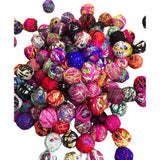 KNITSILK Recycled Sari Silk Yarn – 1 x 100g Multicolour Unique Bulky Yarn Ball, 80+ Yards | Eco-Friendly Handmade Fiber for Knitting, Crochet, Weaving, Crafts, and DIY Projects. Knitsilk