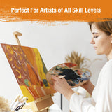 DPDIAN Canvas Boards for Painting 40 Pack, 8 inch x 10 inch Super Value Pack, Artist Canvas Panels for Oil & Acrylic Painting DPDIAN