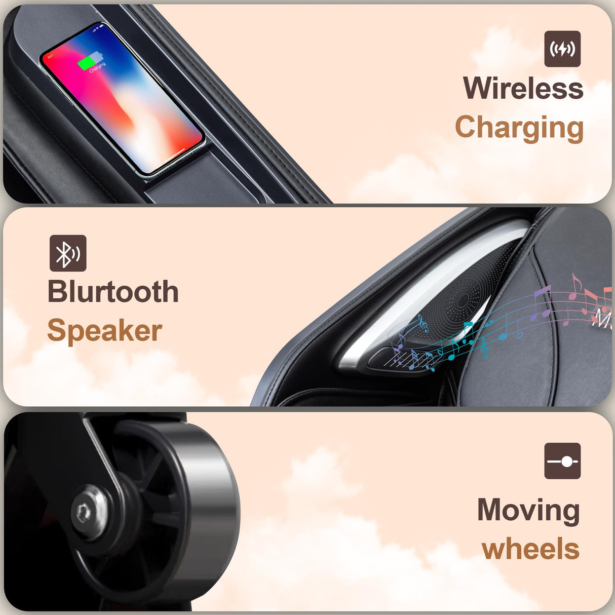 MassaMAX A675 4D Massage Chair, 2026 with 125°–167° Adjustable i-Open Flexible Track | Full Body Scan & Stretch | Calf Kneading & Auto Footrest | Zero Gravity Recline | 22 Modes MassaMAX