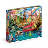 Ceaco - Sapphire Select - Disney - Aimee Stewart - Peter Pan Mermaid Lagoon -1000 Piece Jigsaw Puzzle – Challenging & Fun – Blue Core Puzzle Board – Giftable Display Box - Full Size Poster Included Buffalo Games