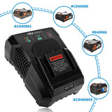1 Pack 18V R86092 Fast Lithium Replacement Battery Charger R86092 Compatible with Ridgid 18 Volt Battery R840083 R840085 R840086 R840087 AC840085 AC840086 AC840087P AC840089 Cordless Power Tools OHYES BAT