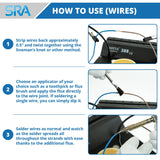 SRA Solder 135 Rosin Paste Soldering Flux For Electronics, No Clean Flux Made for Lead and Lead-Free Solder Circuit Boards and Copper Electrical Wire - Safe Clean Residues with No Goopy Mess (2oz Jar) SRA Soldering Products