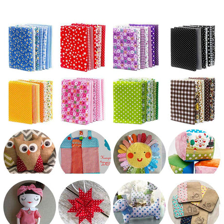 150Pcs 4" x 4" (10cm x 10cm) Cotton Craft Fabric Bundle Squares,Squares Sheets Patchwork,Pre-Cut Quilt Squares,DIY Sewing Quarters Bundle,Quilting Fabric Bundles OJYUDD