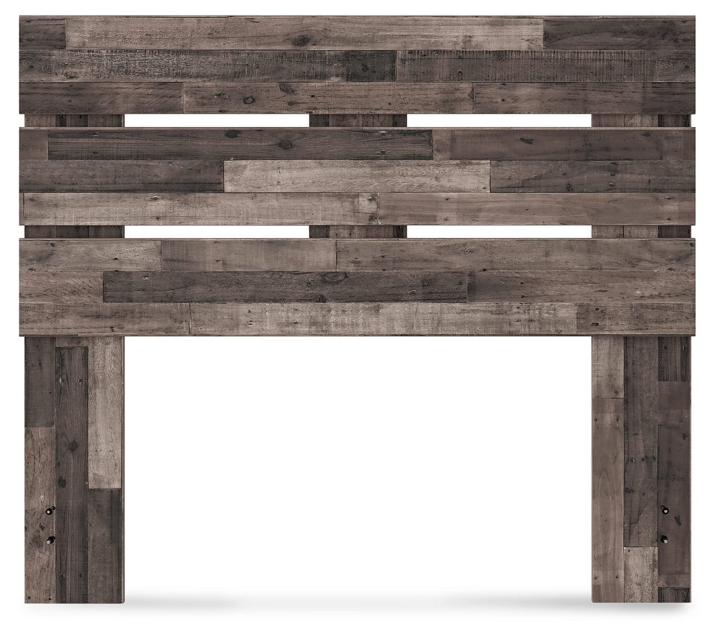 Signature Design by Ashley Neilsville Butcher Block Panel Headboard, Full, Brown