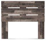 Signature Design by Ashley Neilsville Butcher Block Panel Headboard, Full, Brown Signature Design by Ashley
