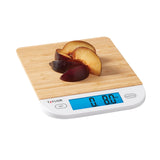 Taylor Digital Eco-Friendly Bamboo Kitchen Food Scale, 15 Pound Capacity, Natural Taylor