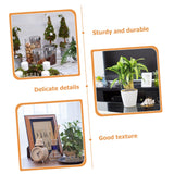 Yardenfun 2pcs Mini Wooden Arch Bridge Artificial Arch Bridge Wooden Bridge for Micro Bonsai Ornament Fence Garden Bridges for Outdoors 4ft Natures Garden Container Micro Scene Miniature Yardenfun