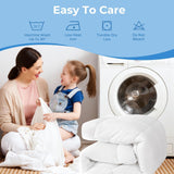 YUGYVOB Queen Mattress Topper -600GSM Extra Thick Cooling & Breathable Mattress Pad with Deep Pocket 8"-21" & Soft Down Alternative Filling, White YUGYVOB