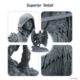 ELEGOO 8K 3D Printer Resin, Standard Photopolymer Resin 405nm UV-Curing Resin, Best for 8K/9K/12K LCD 3D Printer Space Grey 1000G ELEGOO