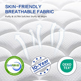 Gsleepee Queen Mattress, 10 Inch Queen Size Mattress in a Box, Gel Memory Foam Hybrid Mattress for Motion Isolation, Soft and Comfortable Mattress, Pressure Relief, Medium Firm Support Gsleepee