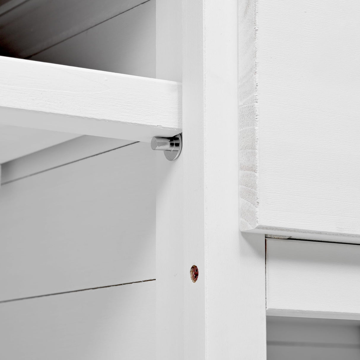 ENICFENA Outdoor Potting Bench, 100% Fir Wood Garden Work Table with Hutch, Drawer & Adjustable Shelves, Rustic Planting Station for Backyard, 50.2"x19.7"x66.1" (White, 66.1''H) ENICFENA