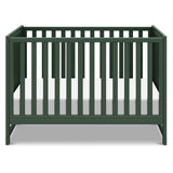 Davinci Margot 3-in-1 Convertible Crib in Forest Green, GREENGUARD Gold Certified DaVinci