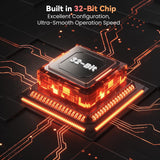 Longer 20W Laser Engraver Module, Dual Beam Compressed 0.08 * 0.1mm Laser Spot, DIY laser head for Laser Engraver RAY5, Eye Protection, Laser class ii Longer