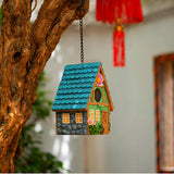 Bird Houses for Outside Clearance Hanging Birdhouses for Outdoors Bluebird Houses for Outside Nesting Box for Bird Lovers Tree Swallow Bird Finch Wild Birds Wren Chickadee1 ZLSZTMI