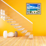 Bimkole 5D Diamond Painting Kits Beach Ocean Landscape, Full Drill Sky DIY Rhinestone Embroidery Set Paint with Diamonds Art by Number Kits Cross Stitch Home Wall Craft Decoration (12x16in) Bimkole