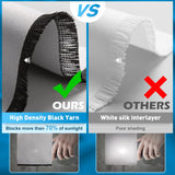 Jekeno Rustic Wooden Blackout Curtains Brown Wood Hardwood Floor Plank Board Door of Farmhouse Village Rural Lodge Retro Decor for Bedroom Living Room Grommet Window Drapes 2 Panel Set, 52"x84" Jekeno