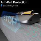 CREATULIZE Automatic Bed Vacuum Cleaner with Smart Navigation, No App Required, 14AW, Edge-Sensing Tech & 55dB Ultra-Quiet Design, for Beds, Mattress, Carpets & Sofas Pet Hair/Dust Removal CREATULIZE
