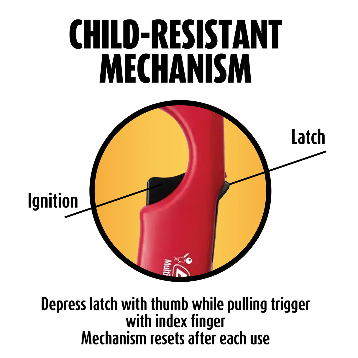 BIC Multi Purpose Lighter with Long Metal Wand, Classic Collection, Great Lighter for Candles, Grills and Fireplaces, 10 Count Pack of Lighters BIC