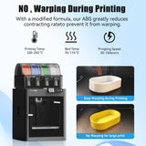 CCTREE ABS Filament 1.75mm, 1kg Spool, Dimensional Accuracy ±0.03mm, ABS+ 3D Printer Filament Plus, High Strength & Heat Resistance 3D Printing Filament, Skin CCTREE