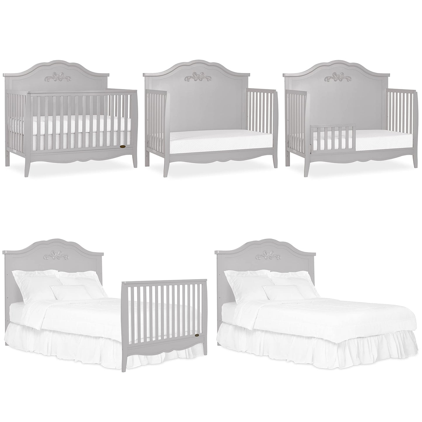 SweetPea Baby Jasmine 4-in-1 Convertible Crib