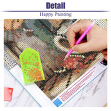 nekpiahu Cow Diamond Art Painting Kits for Adults,Diamond Painting Kits for Beginners 5D Animal Full Drill Diamond Dots,A Cup of Cafe in The Morning Gem Crafts for Adults Home Decor 12x12inch nekpiahu