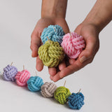 6pcs Silicone Candle Making Molds Kit Set, 3D Silicone Mold for Baking Desser, Soy Wax, Soap Geometric Pumpkin Shapes Yarn Ball Bubble Cube Molds DIY Scented Candle Giliger