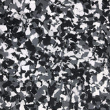 Epoxy Floor Kit with Clear Top Coat - Epoxy-Coat"Better" Half Kit Dark Gray Base with Gray Blend Flakes- up to 250 sq.ft. at 19.4 mils - for Garage Floors, Basement Floors, Concrete, and More Epoxy-Coat