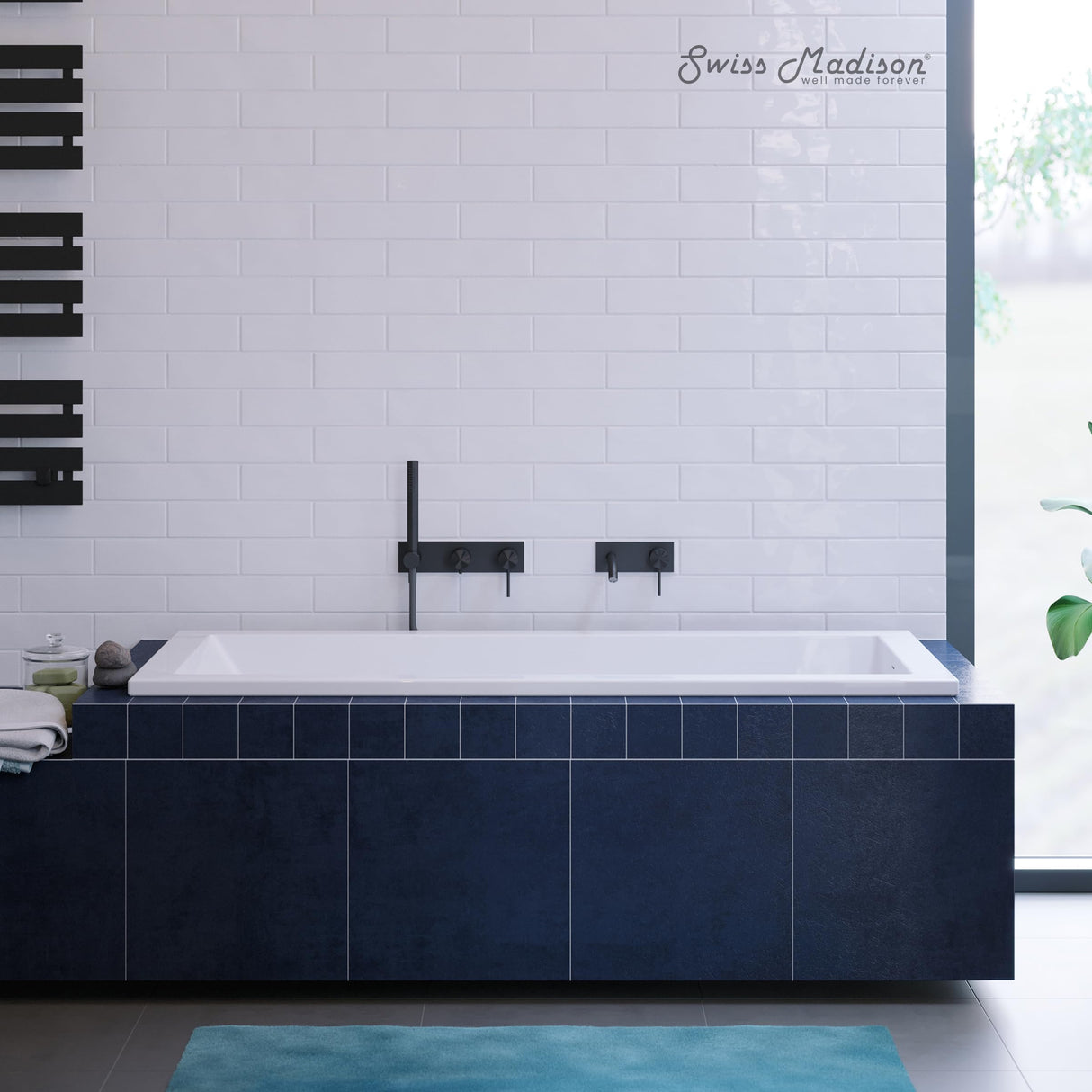 Swiss Madison Well Made Forever SM-DB569 Voltaire 60"x30" Acrylic Drop-In Bathtub Swiss Madison