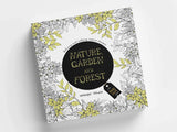 Nature, Garden and Forest: Colouring Books for Adults with Tear Out Sheets (Adult Colouring Book) [Paperback] Wonder House Books Editorial Wonder House