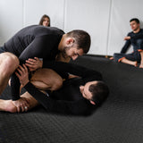 Signature Fitness Puzzle Exercise Mat with EVA Foam Interlocking Tiles for MMA, Exercise, Gymnastics and Home Gym Protective Flooring, 3/4" Thick, 96 Square Feet, Black Signature Fitness