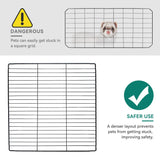 YITAHOME Cat Cage Indoor Cat Enclosures DIY Cat Playpen Metal Kennel with Extra Large Hammock for 1-2 Cats, Ferret, Chinchilla, Rabbit, Small Animals YITAHOME