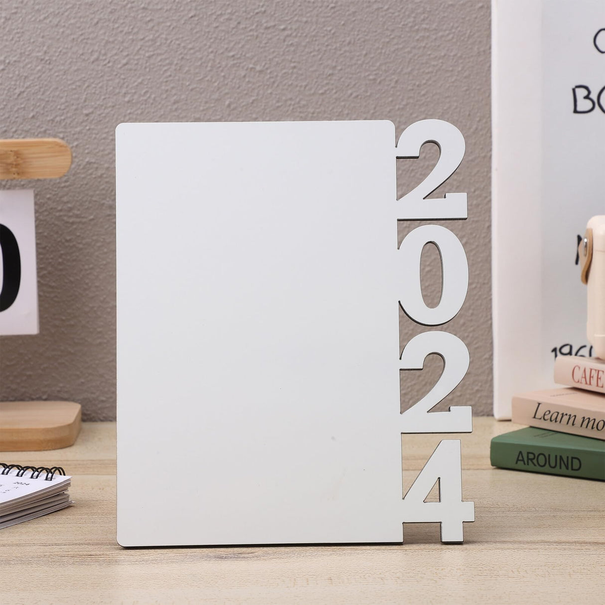 2 Pcs Blanks Sublimation Blanks Silver Grad Photo Frames Graduation Picture Frames Sublimation Picture Frame with Mat for Graduation Class of 2024 Girls Boys Son Daughter DIYEAH