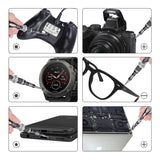 SHOWPIN 122 in 1 Precision Computer Screwdriver Kit, Laptop Screwdriver Sets with 101 Magnetic Drill Bits, Electronics Tool Kit Compatible for Tablet, PC, iPhone, PS4 Repair SHOWPIN