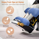 MYNTA 2025 Massage Chair 3D Shaitsu Massage Chair Full Body with 170° Flexible Track, Zero Gravity, Bluetooth Speaker, Airbags & Heating, MC1650(Black) MYNTA