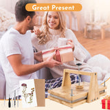 NIUGRECF 1Set Large Wooden Flower Press Kit - Even Pressure Flowers Pressed DIY Arts Set for Making Dried Flower/Plant（11in*7in） NIUGRECF