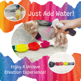 Art+soul 18 Colors Tie Dye Kit with Bonus Tie Dye Powder Refiils Packs,DIY Fabric Dyeing Kit Includes Rubber Bands, Gloves, Guide Book Perfect for Arts & Crafts, Family Party, Birthday Gifts Art+soul