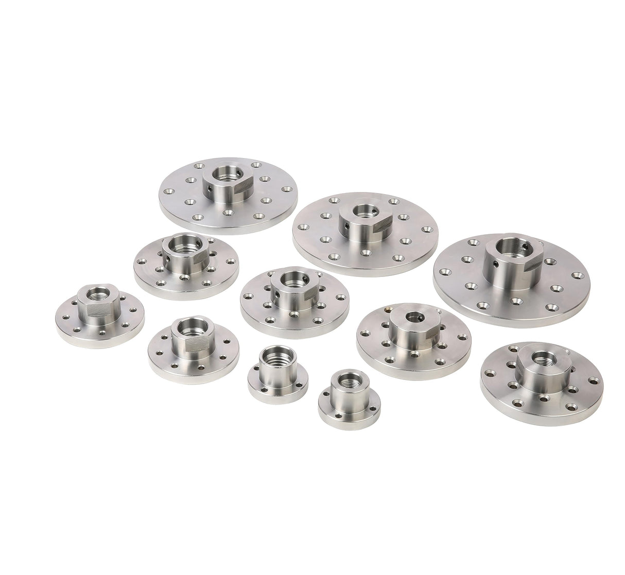 VINWOX 6" Wood Lathe Steel Faceplate, 1”x8TPI Spindle Thread Woodworking Machine Chuck Face Plate VINWOX