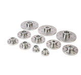 VINWOX 6" Wood Lathe Steel Faceplate, 1”x8TPI Spindle Thread Woodworking Machine Chuck Face Plate VINWOX