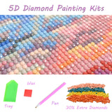 CDYCNXZ Volleyball Diamond Painting Kits for Adults, Ball Sport Full Drill Painting by Diamonds Art and Craft for Home Wall Decor Gift 12x16 inch CDYCNXZ