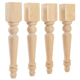 CAROLINA LEG CO. Knotty Pine Chunky Cottage Bench Legs - Made in USA - Replacement Coffee Table Legs - Set of 4 - Dimensions: 2.75" x 16" CAROLINA LEG CO.