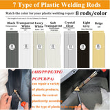 100W Plastic Welder, 2-in-1 Plastic Welding Kit with Soldering Iron Tips & 56Pcs Rods, 3-Speed Temperature Control Soldering Iron Gun, Professional Surface Repair Tool for Car Bumper,Dashboard, Kayak Ghguole