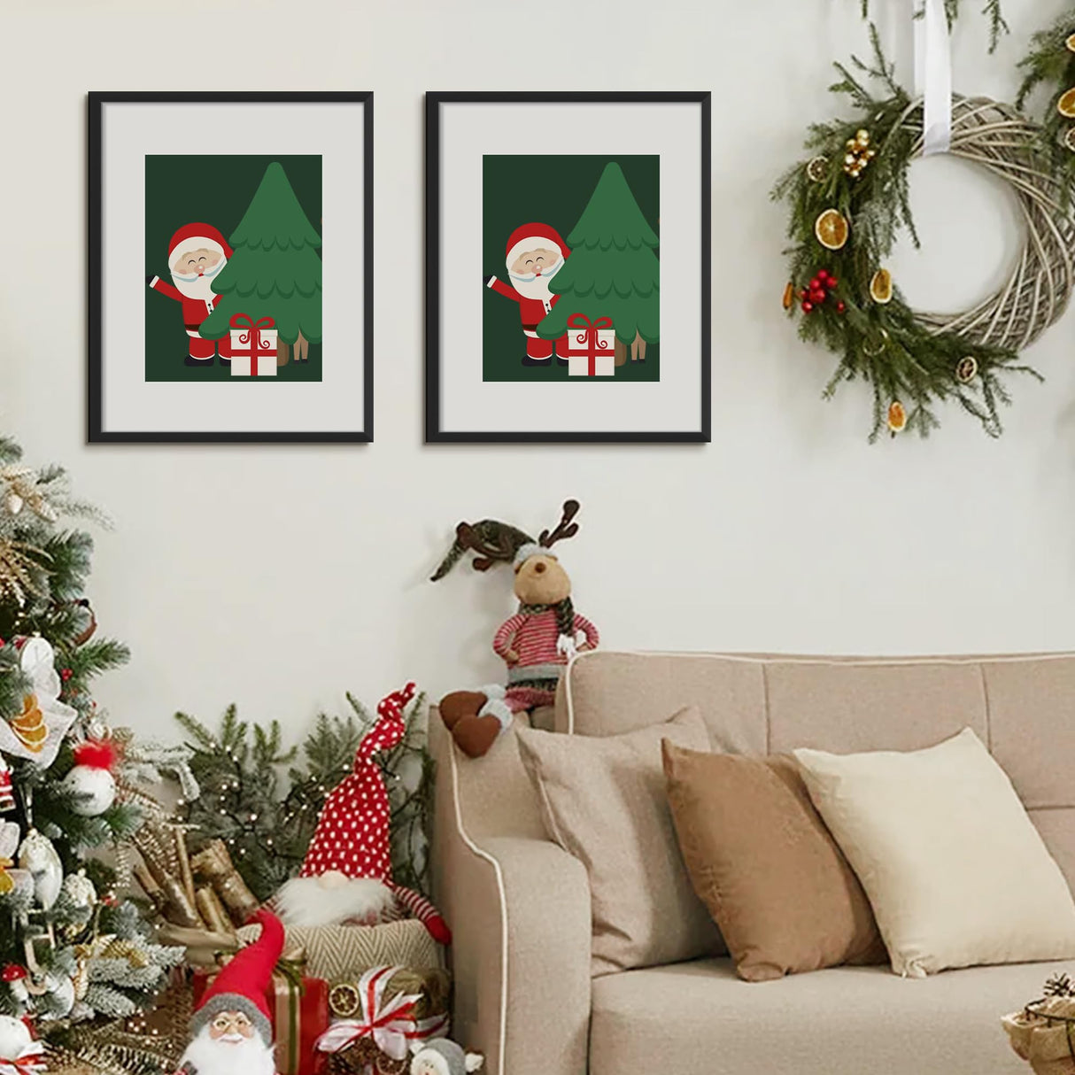 ENJOYBASICS 16x20 Picture Frame, Display Poster 11x14 with Mat or 16 x 20 Without Mat, Wall Gallery Photo Frames, Black, 2 Pack ENJOYBASICS