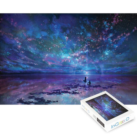 Ingooood Jigsaw Puzzles 1000 Pieces- Imagination Series Fantasy Romantic Star Sea Puzzle Ingooood