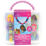 Disney Princess Necklace Activity, 160-Piece Jewelry Making Kit, Preschool Arts and Crafts, Kids Toys for Ages 3 Up Tara Toys