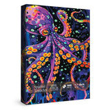 Magic Ocean Octopus Puzzle for Adults 1000 Pieces, Deep Sea Animal Jigsaw Puzzle, Colorful Art Puzzle Rainbow Glowing Challenging Puzzles BBOLDIN