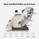 Real Relax 2025 Full Body Massage Chair of Dual-core S Track,Shiatsu Massage Recliner of Zero Gravity with APP and LCD Control,Lower Back and Calf Heating,Bluetooth,Home or Office Use,Black Real Relax